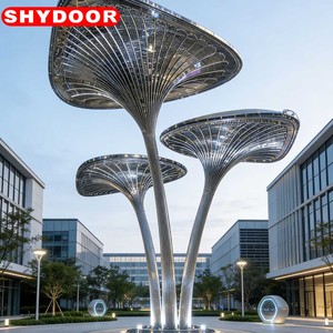 Scultura <span class=keywords><strong>Rotonda</strong></span> Grande in Acciaio Inossidabile, Opera d'Arte Urbana per Monumenti Cittadini, Design Personalizzato, Modelli Molto Popolari - Product Image 6