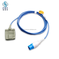 Capteur spo2 en silicone pour adulte HP M1722A 12pin compatible en gros d'usine