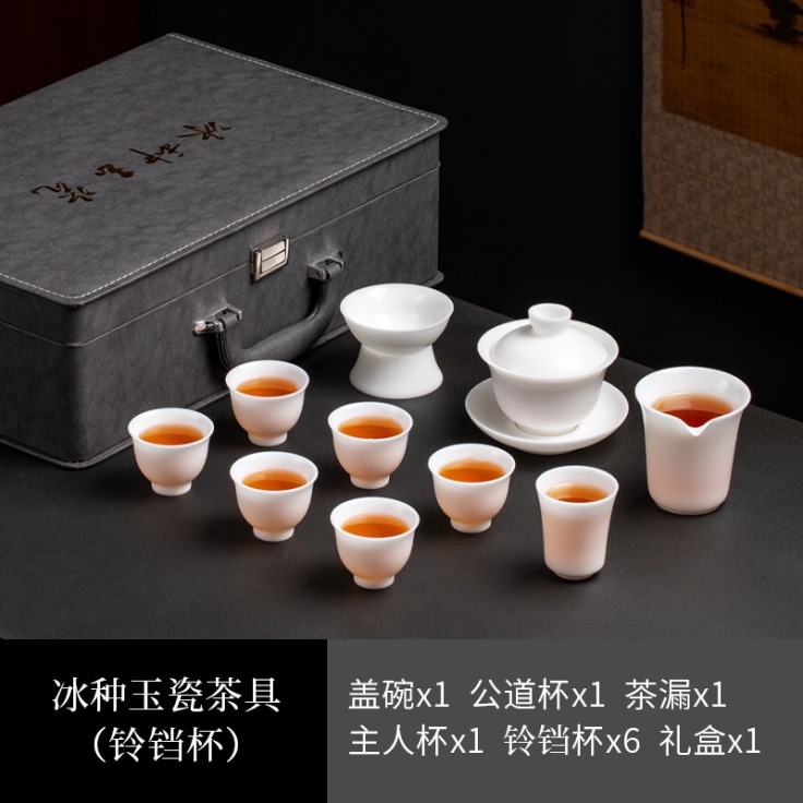 Ensemble de tasses à thé blanc5