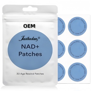Hot NAD + 30 tuổi tua lại các bản vá lỗi cao cấp 8 giờ thời gia-phát hành Vegan nmn & Resveratrol năng lượng & khỏe mạnh lão hóa tùy chỉnh bán buôn - Product Image 1