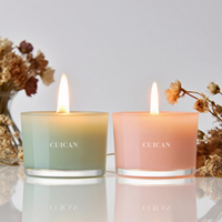 Personalisierte, heiß begehrte Luxus-Duftkerzen im Glas – Gelwachs-Diwali-Kerzenglas für die Heimdekoration