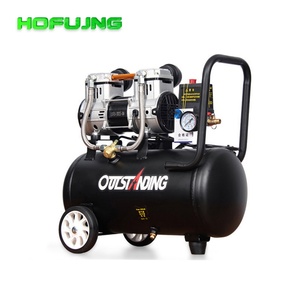 Compresseur d'air portable sans huile ultra silencieux 10L 1100W avec réservoir en acier pour outils pneumatiques - Product Image 3