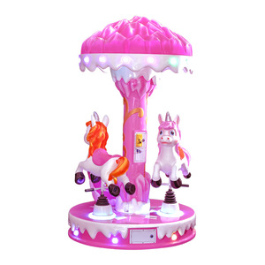 Machine de jeu d'arcade pour adultes, machine de jeu de carrousel, machine de jeu à monnayeur de style grue d'arcade, équipement de carrousel pour enfants pour parc d'attractions - Product Image 6