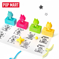 100% Original POP MART The MONSTERS Série 10ème Anniversaire Boîte Mystère Décoration Tendance Aimant de Réfrigérateur Boîte Mystère labubu