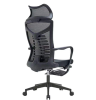 Spécification de meubles de chaise ergonomique confortable de bureau à hauteur réglable de maison exécutive avec chaise pivotante d'appui-tête