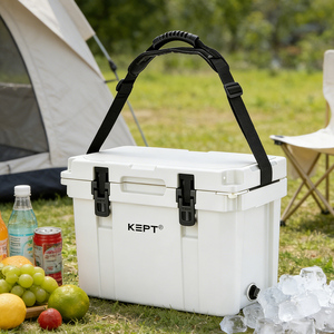 Nevera Portátil de Hielo Rotomoldeada, Moderna y Personalizada, de 15L, para Exteriores, Ideal para Camping, Picnic, Pesca, Alimentos y <span class=keywords><strong>Vino</strong></span> - Product Image 1