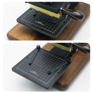 Mesin Emboss Multifungsi Mesin Stamping Manual Kecil untuk DIY Logo Huruf Mesin Hot Foil Stamping untuk Kerajinan Tangan Kulit - Product Image 3