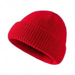Beanie Manufacturer Low Price Plain Knitted Embroidery Custom Logo Women Men <b>Hat</b> - Product Image 2