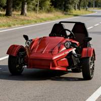 Siège Confortable 350cc Véhicule Tout-Terrain à Trois Roues à Essence pour Adultes, Accessoire de Voiture Jeep, Type Poussette de Dune