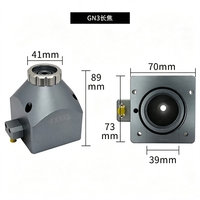 Connecteur de capteur de buse Bodor TRA, pièce de connexion de buse laser, kit inférieur de tête laser à capteur capacitif GNT3 GN3 GN2 GN12 GN20