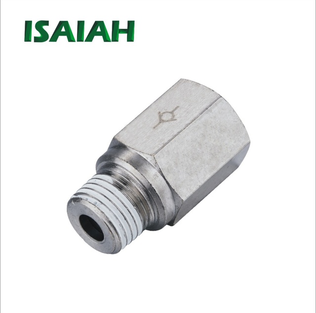 Button Design for Pneumatic Parts of Ningbo Factory Direct Thread Check Valve