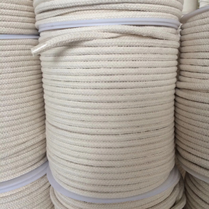 Cordon en coton avec âme synthétique (fil poly), corde tressée à 16 brins - Product Image 1