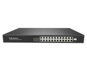 Commutateur PoE Gigabit 24 ports haute puissance avec 2 liaisons montantes SFP, 600W - Product Image 4