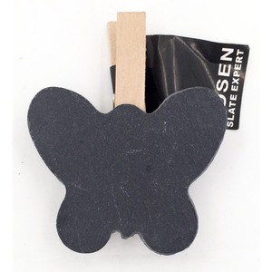 Étiquette en ardoise pour la décoration de la maison pour l'arbre de Noël Étiquette de plante en ardoise écologique - Product Image 2