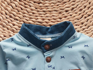 Conjuntos de Ropa para Niños de 1 a 4 Años, Camiseta con Pantalones Cortos de Mezclilla, Conjuntos de Verano de 2 Piezas, Conjuntos de Ropa para Bebés al por Mayor - Product Image 6