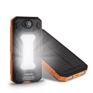 Nuovo prodotto Solare Caricatore Solare della Banca di Potere <span class=keywords><strong>20000</strong></span> mAh 2 Porte USB <span class=keywords><strong>Powerbank</strong></span> Con fiash Luce Per Telefoni cellulari - Product Image 1