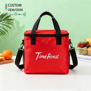 Fashionable Custom Logo Insulated Cooler Bag for Home Office Daily Lunch Carry Kids School Meal Storage Picnic - Product Image 1
