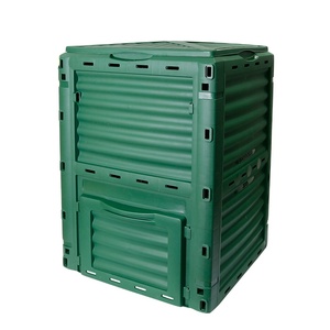 300L plastic garden compost bin outdoor storage bin hot sale garbage compost recycle bin