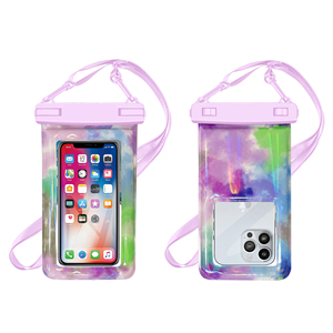 Bơi không thấm nước điện thoại di động Pouch với dây buộc IPX8 rõ ràng trường hợp điện thoại màn hình cảm ứng không thấm nước điện thoại di động khô túi - Product Image 1