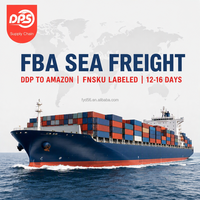 Transitaire maritime FBA, coût du fret maritime LCL FCL, transport de conteneurs de 40 pieds, agent DDP, Chine vers les États-Unis, le Royaume-Uni, l'Italie, la France, le Canada