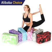 Bloc de yoga en mousse EVA antidérapant, écologique, haute densité, pour fitness et musculation, vente en gros usine, personnalisable, nouveauté 2026