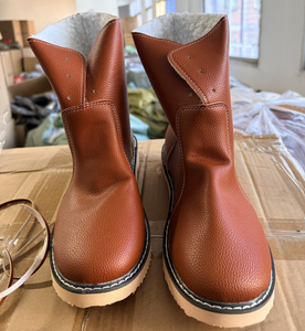 منتج رائج لعام 2026: أحذية ثلج نسائية، أحذية شتوية للكاحل مع بطانة صوف رقيقة، أحذية خارجية عصرية مبطنة بالفرو - Product Image 3