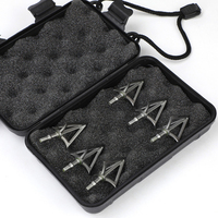 Pointes de flèches de tir à l'arc G5, 125 grains, 3 lames, pointes en acier inoxydable, pour le tir à l'arc, la chasse, accessoires de bricolage
