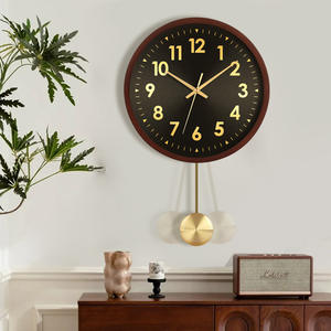 <span class=keywords><strong>นาฬิกา</strong></span><span class=keywords><strong>แขวน</strong></span>ผนังไม้สไตล์อนาล็อก สำหรับห้องนั่งเล่น ปี 2025 ดีไซน์หรูหรา ทันสมัย ให้ความรู้สึกแบบโบราณ เรียบง่าย สร้างบรรยากาศ <span class=keywords><strong>นาฬิกา</strong></span>สำหรับร้านอาหาร - Product Image 2