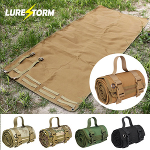 Tapis <span class=keywords><strong>de</strong></span> tir pliable tactique LureStorm, tapis <span class=keywords><strong>de</strong></span> sol portable résistant à l'humidité pour le camping en plein air, la randonnée et la pause déjeuner - Product Image 1