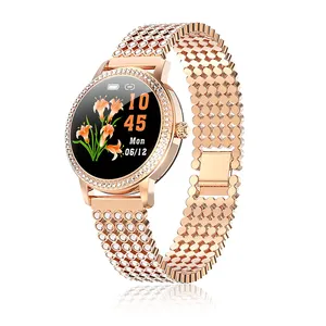 फैक्टरी मूल Linwear टच स्क्रीन सस्ते कीमत OEM Wome' में घड़ियाँ देवियों स्मार्ट घड़ी Smartwatch LW20