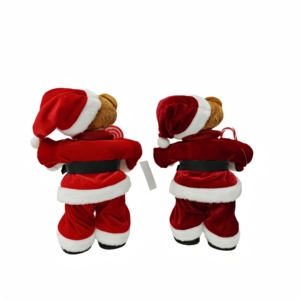 Decoración <span class=keywords><strong>Navideña</strong></span> de Plástico Hecha a Mano con Forma de Animal, Oso, Papá Noel, Regalo Creativo para las Fiestas, Música <span class=keywords><strong>Navideña</strong></span>, Baile, Suave y Personalizado - Product Image 5