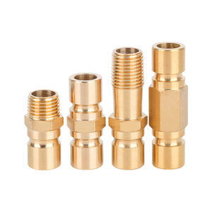 Molde N9, boquilla de agua de latón, acoplamiento rápido DME, conexión rápida americana, accesorio de manguera macho extendido 1/8 1/4 3/8 1/2 - Product Image 2