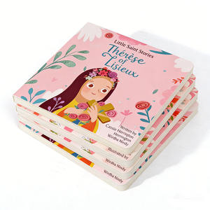 Impression personnalisée <span class=keywords><strong>de</strong></span> livres cartonnés pour enfants avec papier écologique, protection des coins arrondis, livre <span class=keywords><strong>de</strong></span> photos éducatif pour bébés, <span class=keywords><strong>cartes</strong></span> éducatives pour enfants - Product Image 3