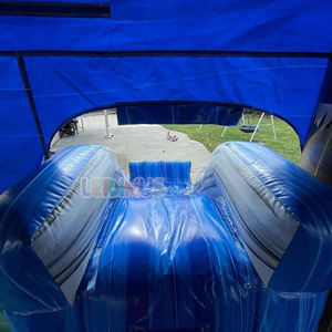 <span class=keywords><strong>Castillo</strong></span> Inflable Compacto con Tobogán, <span class=keywords><strong>Pequeño</strong></span>, para Niños, Diversión en Interiores y Exteriores - Product Image 5