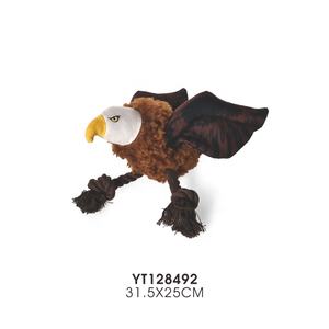 Nuevo diseño lindo vívido simulado forma de pájaro masticar cuerda chirriante perro de peluche juguete para mascotas - Product Image 4