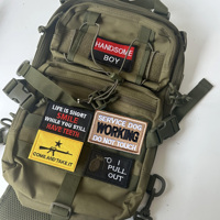 Patchs tactiques brodés à crochets et boucles aléatoires, badges tactiques pour la personnalisation sur sacs, sacs à dos et chapeaux