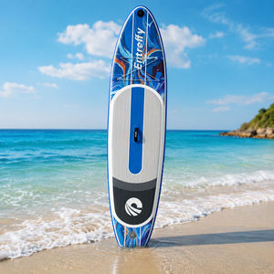 Planche de SUP gonflable tout-terrain ENTROFFY avec option siège <span class=keywords><strong>kayak</strong></span>, planche de paddle pour la navigation sur lac - Product Image 1