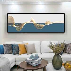 New <strong>Chinese</strong> Style Abstract Decoration Painting Modern Minimalist Living Room Banner Bedroom Bedside Master Room Mural - Product Image 2
