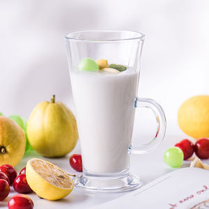 Tazze di succo di vetro semplici le tazze da bere Creative con motivo a diamante sono ideali per i bicchieri nei ristoranti e nei caffè della famiglia - Product Image 6