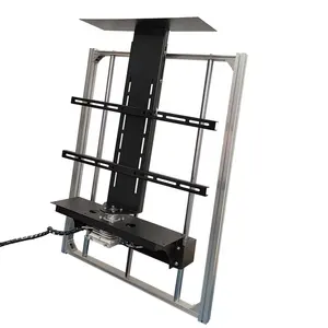 خزانة حديثة بجهاز تحكم عن بعد بمحرك 32-65 بوصة ، خزانة دوارة ، مثبتة على الحائط ، غرفة معيشة بمحركات - Product Image 1