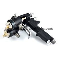 Pistolet de pulvérisation à double tête à mélange externe pour revêtement bicomposant avec buse de 1,4 mm pour équipement de revêtement automatique