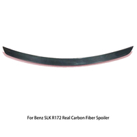 Mercedes Benz SLK R171 R172 200 300 350 55 2004-2012 en fibre de carbone humide Style AMG forge arrière en fibre de carbone becquet accessoire de voiture