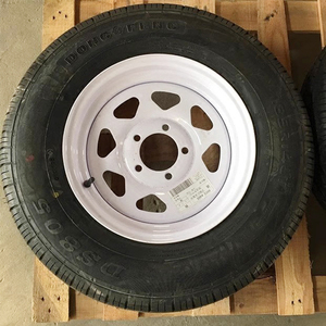 Neumáticos y Accesorios <span class=keywords><strong>para</strong></span> <span class=keywords><strong>Remolque</strong></span> Keazet de Alta Calidad, Caucho+Acero, 165/70R13 185R14C, Enganche de 5/6 Orificios, Carga Máxima 300 kg - Product Image 4