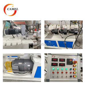 Línea de producción de peletización de plástico de corte en caliente de PVC Línea de máquina de peletización de PVC de doble tornillo paralelo de fábrica/Granulador de plástico - Product Image 4