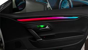 Icarsin Kit di Illuminazione Ambientale a 64 Colori per Volkswagen VW CC <span class=keywords><strong>Passat</strong></span> B7 2013-2018, Accessori per <span class=keywords><strong>Interni</strong></span> Auto LED - Product Image 5