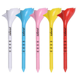 Passen Durable 10 °   Tee de Golf de Madera de 83 mm de Longitud con Escala, Logotipo Personalizado, en Caja - Product Image 4