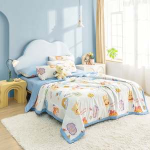 Super Soft and Warm Crib Polyester <b>Blanket</b> Summer Thin Cotton Cooler <b>Quilt</b> - Product Image 5