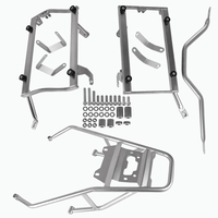 Support de boîte arrière adapté à la Honda XADV750. Accessoires pour moto Honda X ADV 750. Porte-bagages latéral en alliage