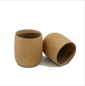 Ensemble de 2 tasses <span class=keywords><strong>en</strong></span> bambou respectueuses de l'environnement pour le thé, le saké, le café, les jus de fruits, les boissons - Product Image 1