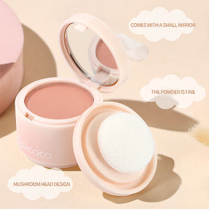 บลัชออนเนื้อครีมกำมะหยี่ 6 สี แต่งหน้าแบบธรรมชาติ ให้ผิวเนียนสวยไร้ที่ติ เอฟเฟกต์ 3 มิติ บลัชออนเนื้อแป้งอัดแข็งพร้อมพัฟและกระจก - Product Image 3